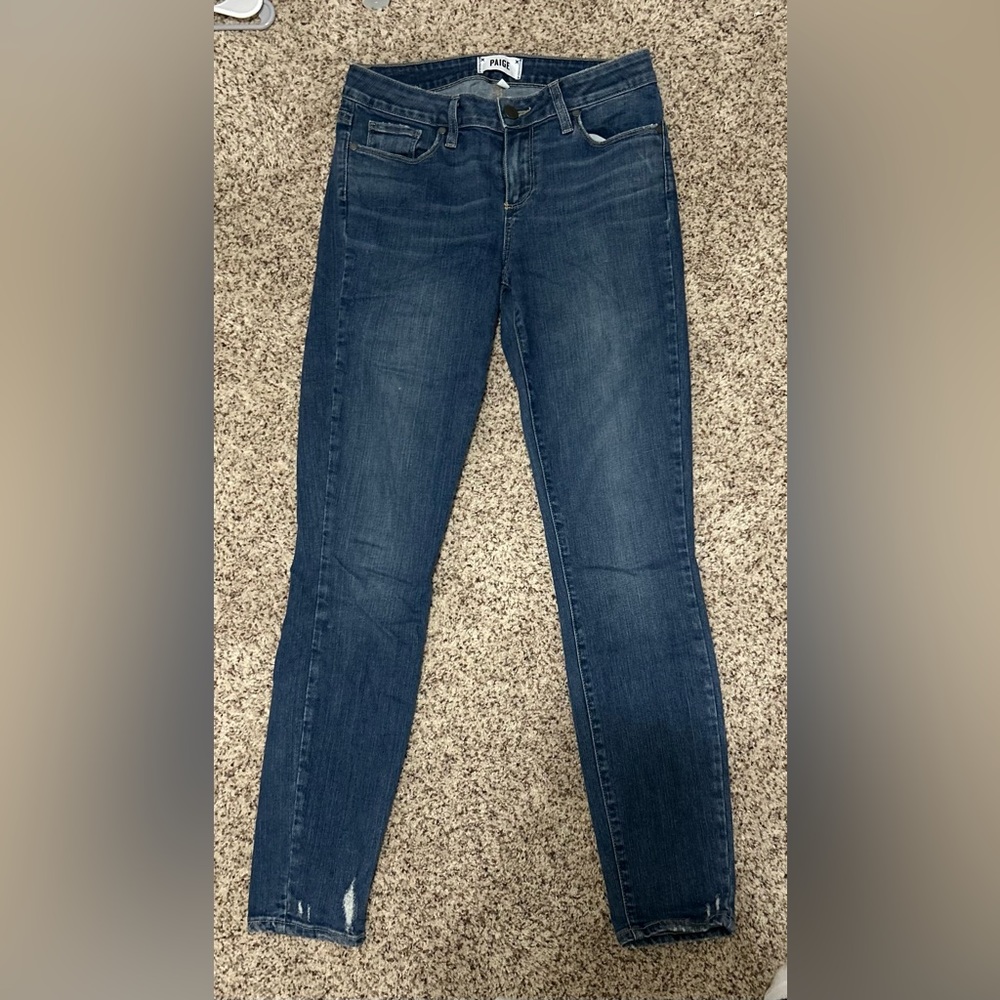 Paige jeans, “verdugo ankle”, size 28: